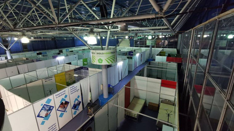 Украинские беженцы из центра временного размещения на Moldexpo переведены в другие.