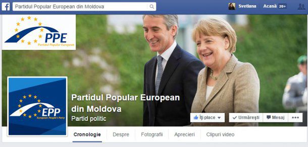 Partidul lui Iurie Leancă și-a creat pagină pe Facebook. În trei zile de la lansare a adunat aproape 500 de like-uri.