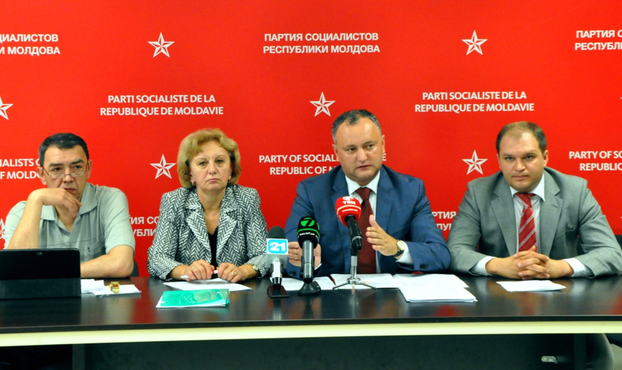 Социалисты представили экономическую программу развития Молдовы.