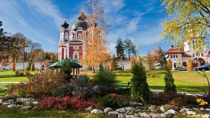 В монастырь Курки привезли мощи Святых Георгия и Дмитрия.