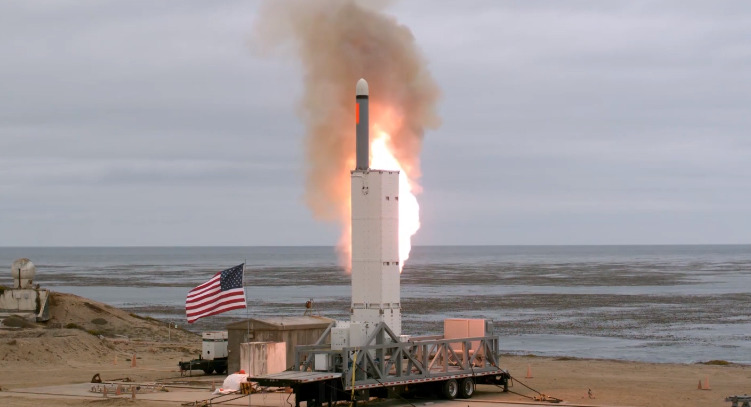 Появилось видео испытаний запрещенной ДРСМД ракеты в США.