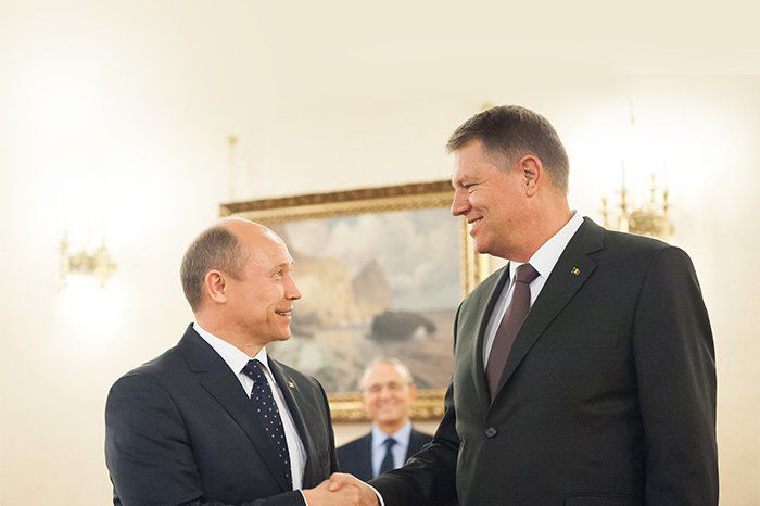 Валерий Стрелец встретился с Клаусом Йоханнисом.