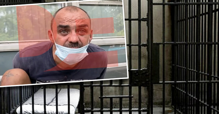 Мужчина, разбивший окно в правительстве, задержан на 72 часа. Коллаж: Point.md
