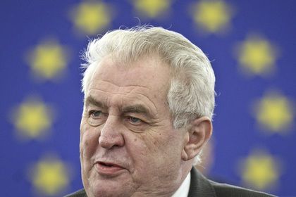 Президент Чехии Милош Земан.
