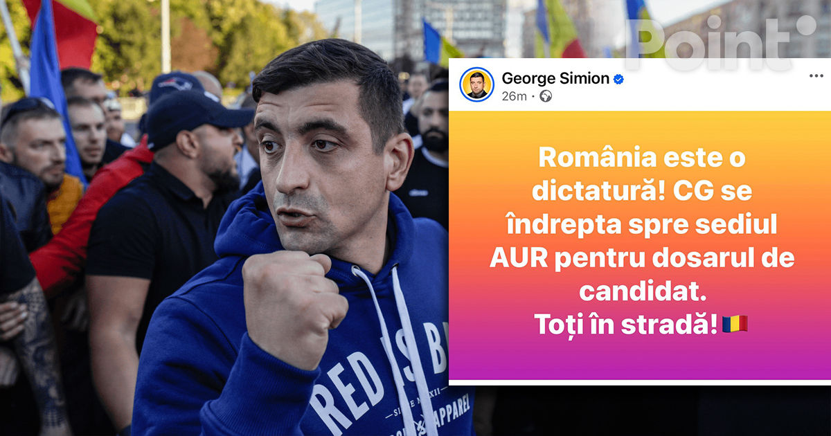 Симион призвал к протестам: "Румыния - это диктатура! Все на улицы!".