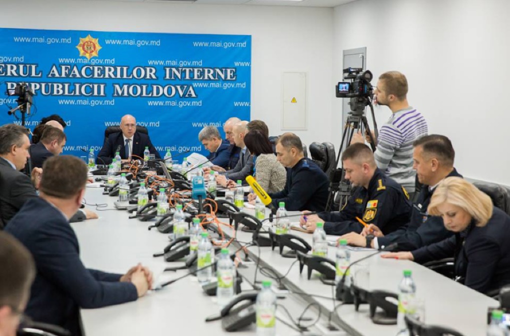 Вчера вечером было созвано заседание Кризисной ячейки. Фото: realitatea.md.