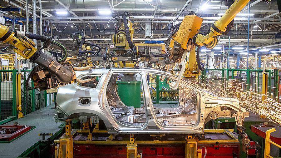 В Москве началось производство нового кроссовера Renault Duster.