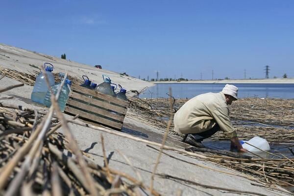 Украина назвала условие возврата воды в Крым.