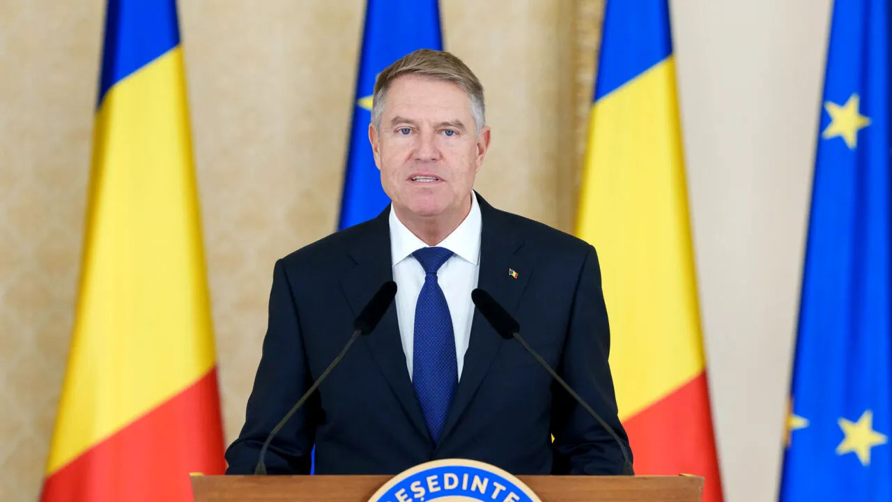 Президент Румынии Клаус Йоханнис.