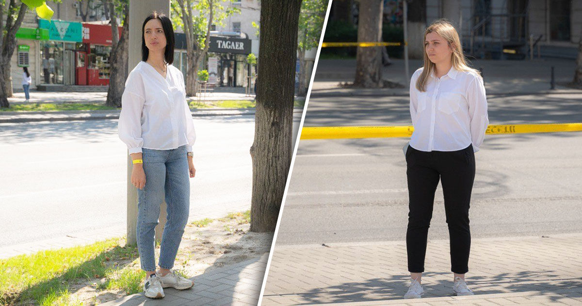 Девушки сказали, что они полицейские в штатском.