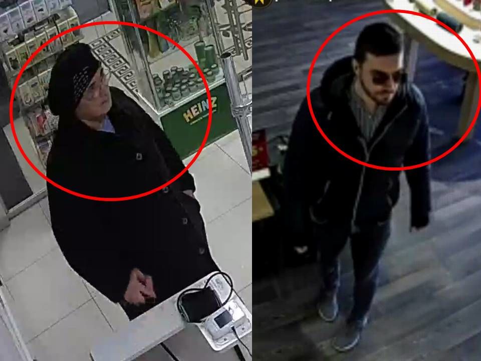 Полицейские разыскивают мужчину и женщину, подозреваемых в краже и мошенничестве.