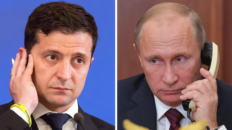 Владимир Зеленский рассказал о разговоре с российским коллегой Владимиром Путиным.