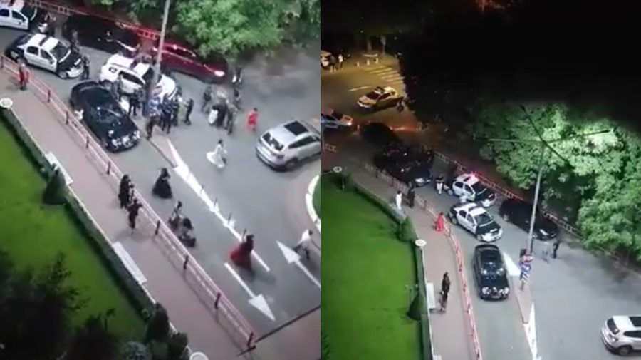 Жители Ботаники проснулись от криков: на место прибыли 4 экипажа полиции.