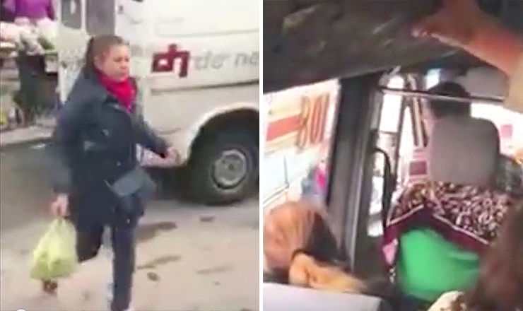 Водители маршруток покупают товары, не покидая рабочее место.