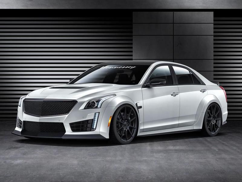 Hennessey рассчитывают снабдить CTS-V примерно тысячью лошадиных сил.