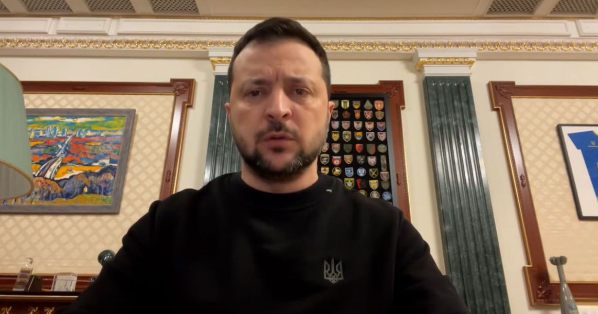 Зеленский: Россия выпустила по Украине примерно 110 ракет, большая часть сбита.