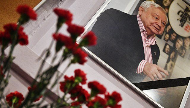 Табакова похоронят рядом с Зельдиным, Броневым и Глазуновым.