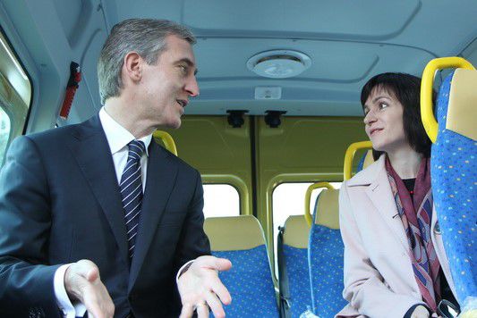 Leancă: I-aş sugera Maiei să-și aducă aminte că am fost într-o echipă. Foto: publika.md