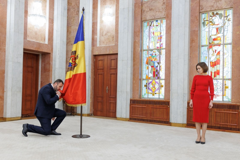 Лилиан Кишка был приведен к присяге президентом Майей Санду.