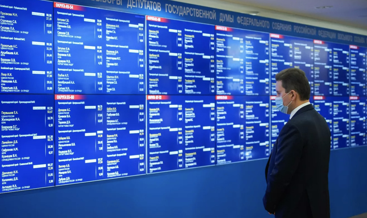 ЦИК подсчитал данные 99,84% протоколов на выборах в Госдуму.