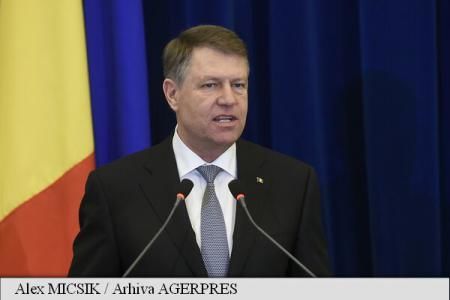 Președintele României Klaus Iohannis.