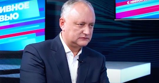  Председатель ПСРМ Игорь Додон.