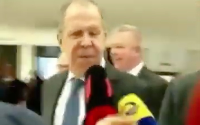 Министр иностранных дел России Сергей Лавров. 