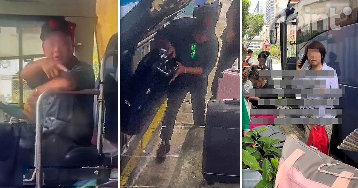 În Singapore, un șofer de autobuz a dat jos turiștii: Au cumpărat puține suveniruri.