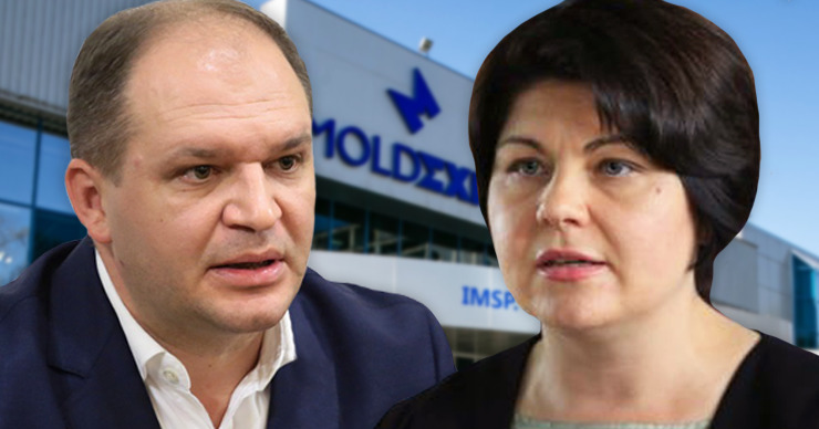 Гаврилица: Чебан использовал Moldexpo для получения политических дивидендов. Коллаж: Point.md