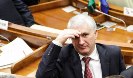 Deputatul PD, Constantin Botnari, a îngrădit abuziv 40 de ari de pădure în jurul vilei sale de la Durleşti. Foto: jurnal.md