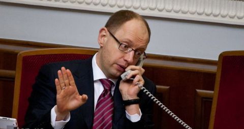 Премьер Украины Арсений Яценюк.