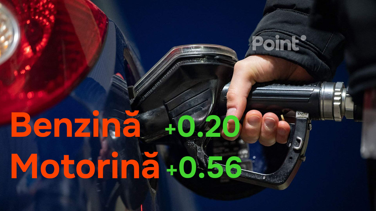 Prețul motorinei în Moldova a crescut cu 56 de bani într-o singură zi.