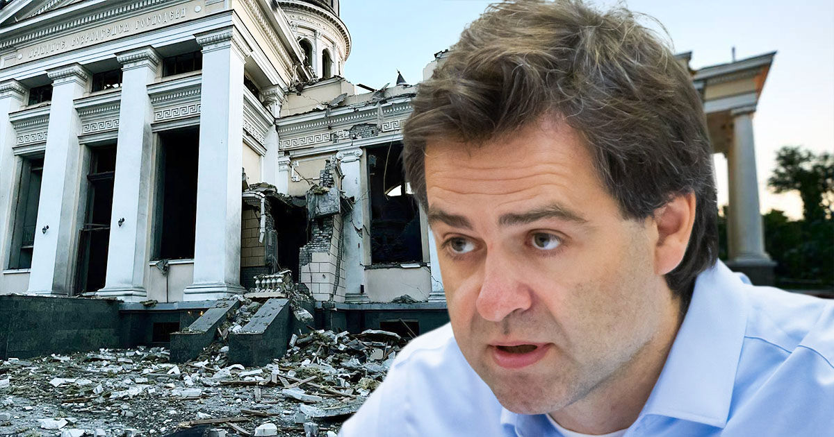 Попеску об ударах по Одессе: Ужасающее военное преступление России. Коллаж: Point.md