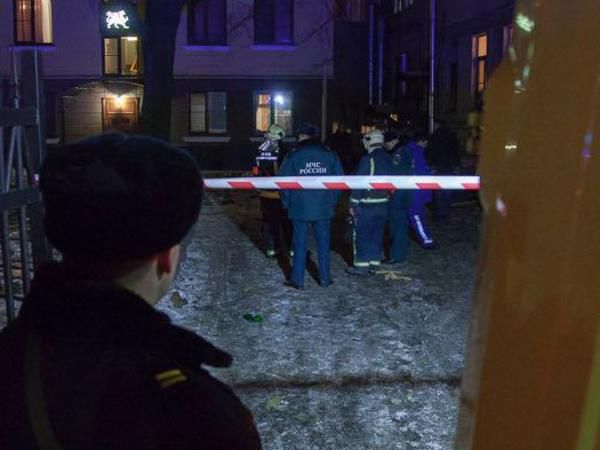 В центре Петербурга произошел взрыв.