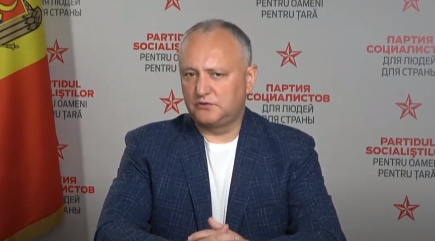 Додон: Вопрос Приднестровья нужно решать путем переговоров и референдума.