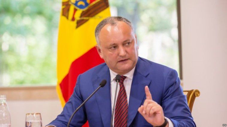 Președintele Republicii Moldova, Igor Dodon.