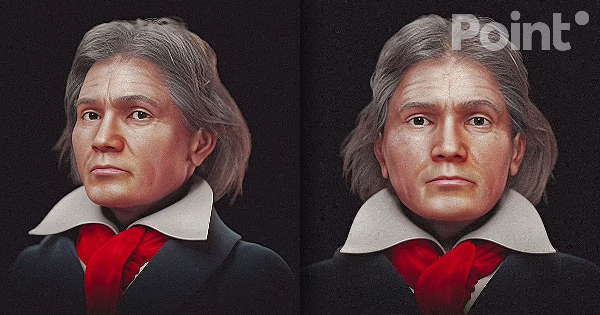 Un expert din Brazilia a reconstituit chipul lui Beethoven.