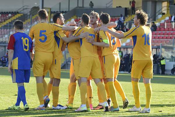 Naţionala Moldovei a rămas pe locul 156 în ratingul FIFA.