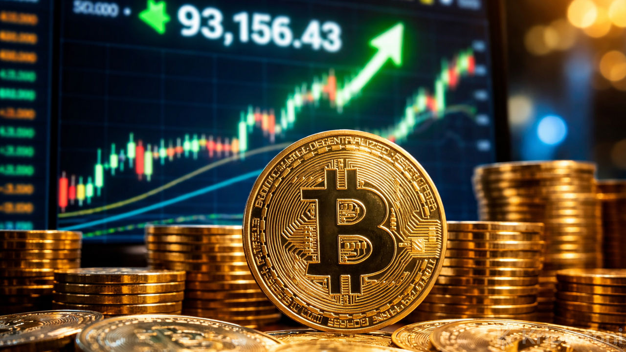 Bitcoin поднялся до самого высокого уровня за три недели.
