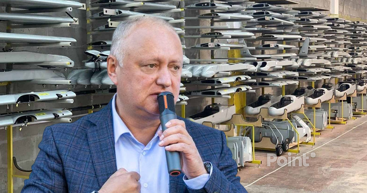 Додон: Если Молдова разместит производство дронов у себя, есть риск втягивания в войну.