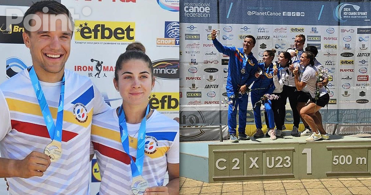 Каноисты из Молдовы завоевали серебряную медаль на чемпионате мира.