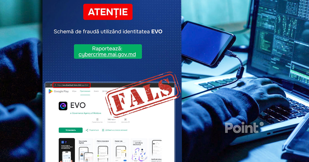 Жителей Молдовы предупредили о схеме мошенничества с "приложением" EVO.