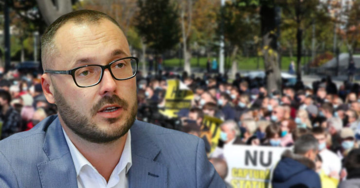 Литвиненко: Каждый имеет право протестовать. Коллаж: Point.md.