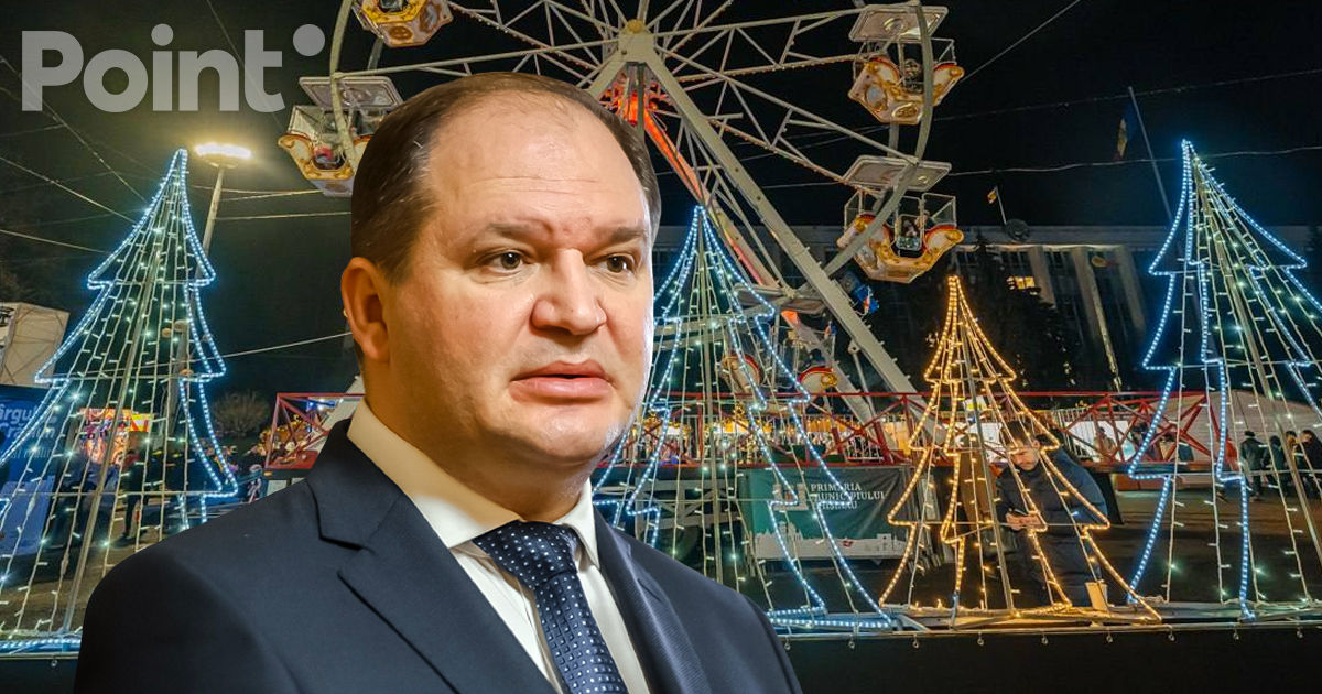 Ceban: În noaptea de 1 spre 2 ianuarie va fi deconectat iluminatul decorativ în Capitală.