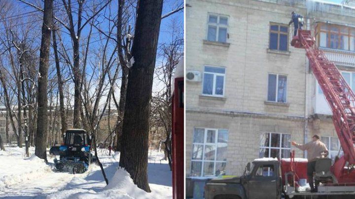 Curățim orașul de țurțuri: Numărul la care poți apela pentru ajutor