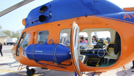 Reparaţia unui elicopter a costat circa 300 de mii de lei din creditele contractate de întreprindere.