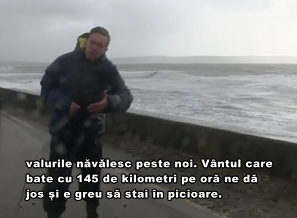 O furtuna puternica a lovit vestul Europei.