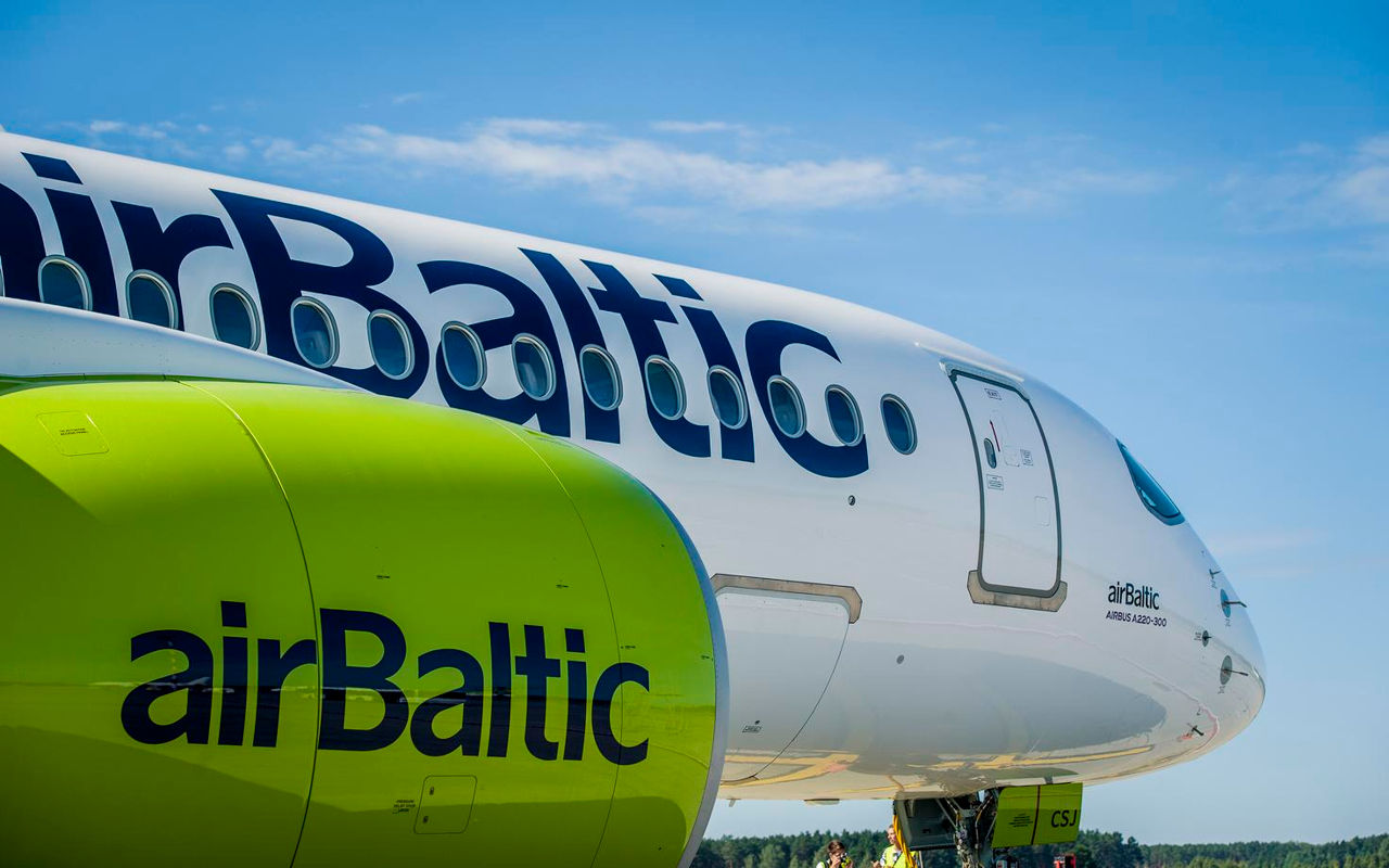 Авиакомпания airBaltic начала летать из Кишинева в Ригу.