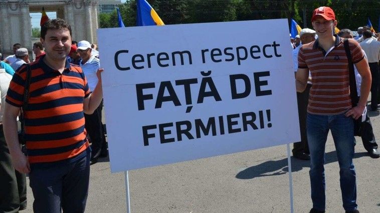 Фермеры из 14 районов Молдовы объявили о протестах. Фото: deschide.md.