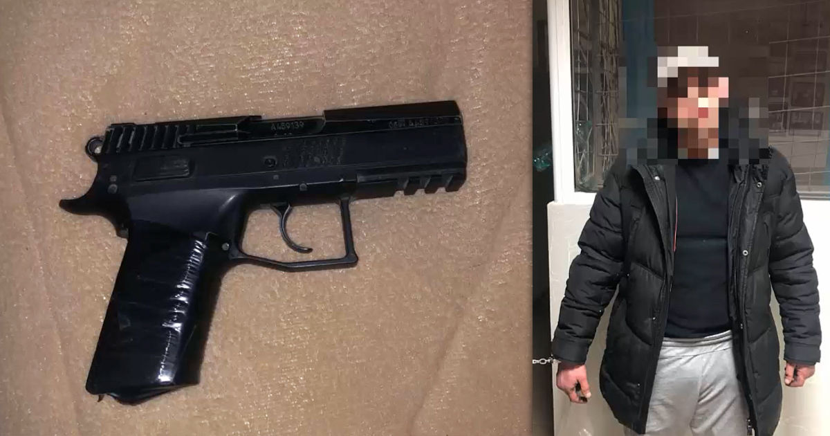 Задержан житель Вадул-луй-Водэ: он подозревается в угрозе оружием.